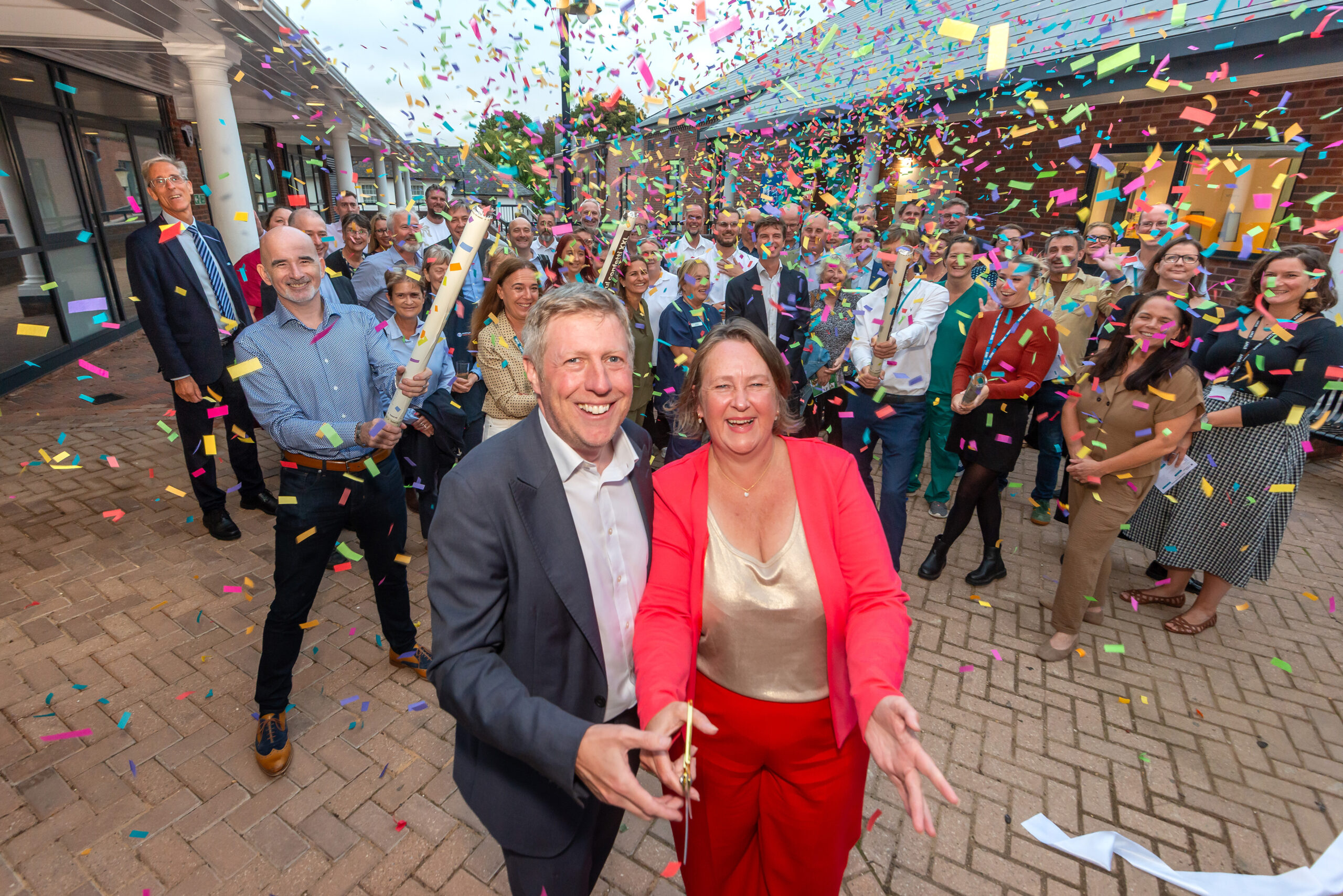 The Wellbeing Square officially opens in Newhaven